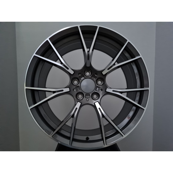 801 Bmw 19" 5/120 19x8.5Front/19x9.5Rear per set of 4 