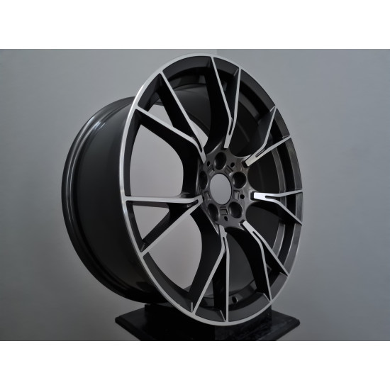 801 Bmw 19" 5/120 19x8.5Front/19x9.5Rear per set of 4 